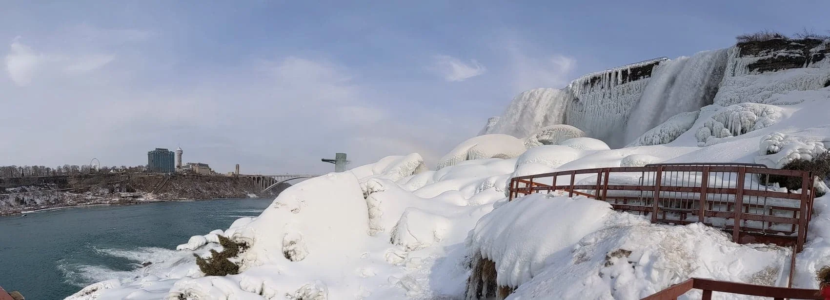 Cave of the Winds Niagara Falls Winter